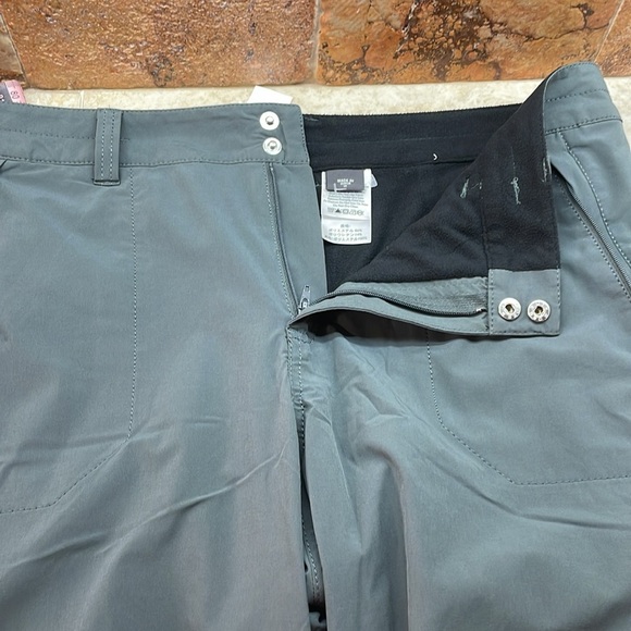 Eddie Bauer Women’s Fleece Lined Outdoor Pants Size 16 Dark Smoke Gray Cargo - Picture 14 of 16